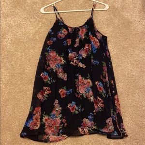 flower shift dress